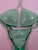 Custom Bling DELUXE Luxe(Choose any color swatch/fabric)Competition Bikini
