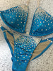 Custom Diamond Princess(Choose any color swatch/fabric) Competition Bikini