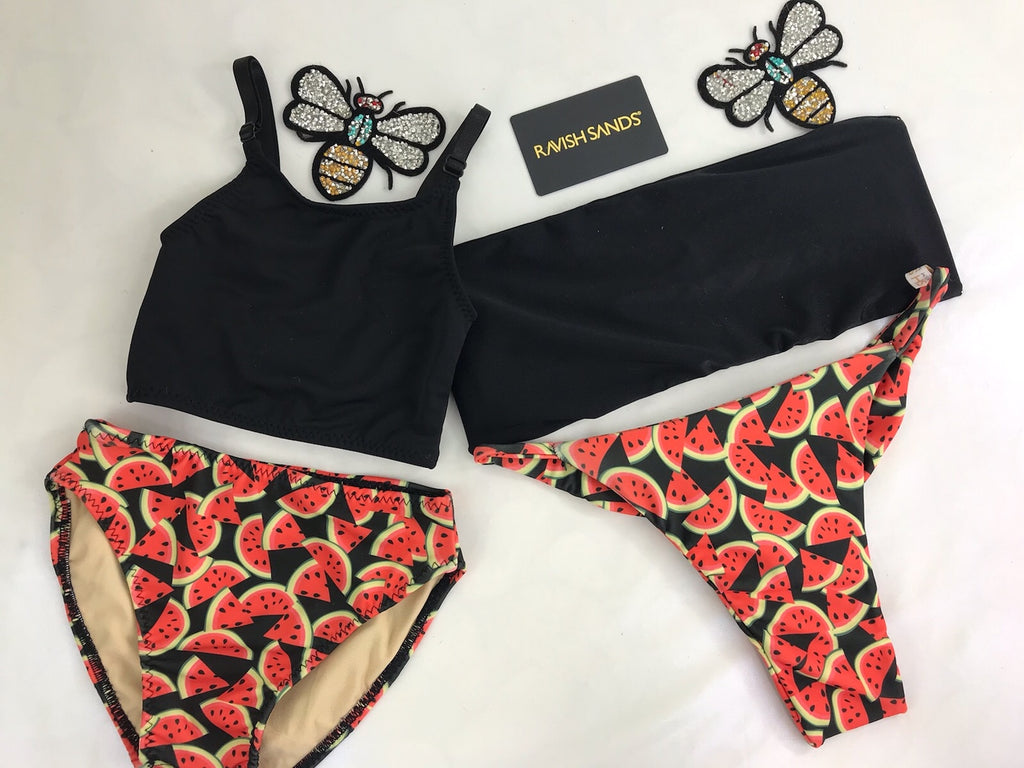 Custom Mommy And Me Watermelons (may order in any fabric combo we offer)