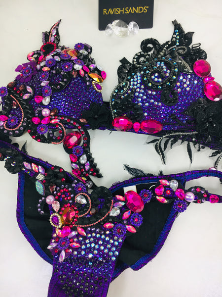 Custom Runway Themewear bikini $779 or bikini (wings not included)