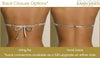Limited EDITION Custom Competition Bikinis Silver Swarovski Ultimate Bubbles Deluxe (9 different crystals)