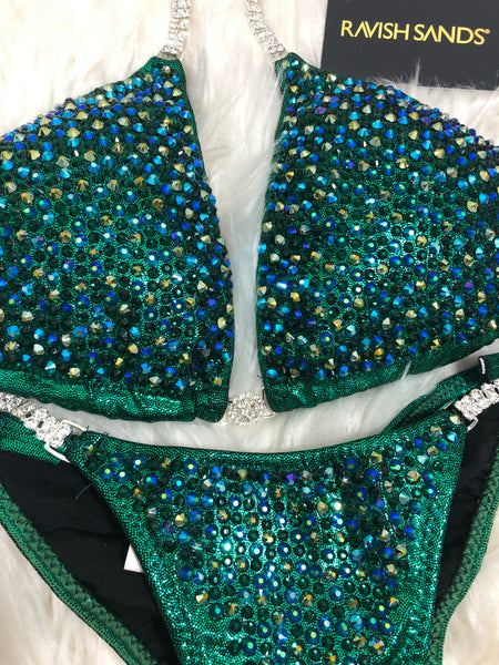 Custom Competition Bikinis Emerald