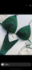 @elena_enachefitness green bikini  molded cups bikini cut #3 connectors