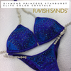 Custom Diamond Princess Starburst Elite color crystals Competition Bikini