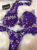 Custom Purple lilac Themewear bikini $850 or bikini and wings $1500