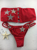 Custom Fourth of July Red Vixen Seamless Multistring Bikini  (Stars)