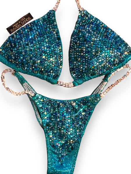 Competition Bikinis Multitone (teal green)