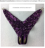 Custom Competition Bikinis periwinkle blue