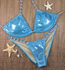 Light Aqua/Silver Metallic (Connector #55)MICRO Cheeky