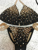 Custom Bubbles Diamond Princess Elite Color crystal Upgrade Competition Bikini