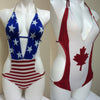 Custom One Piece Bikini Patriotic