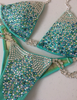 Custom DeLUXE Diamond Princess(Choose any color swatch/fabric)Competition Bikini