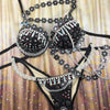 Custom Black Dutchess Themewear with wings $999 OR bikini only $599