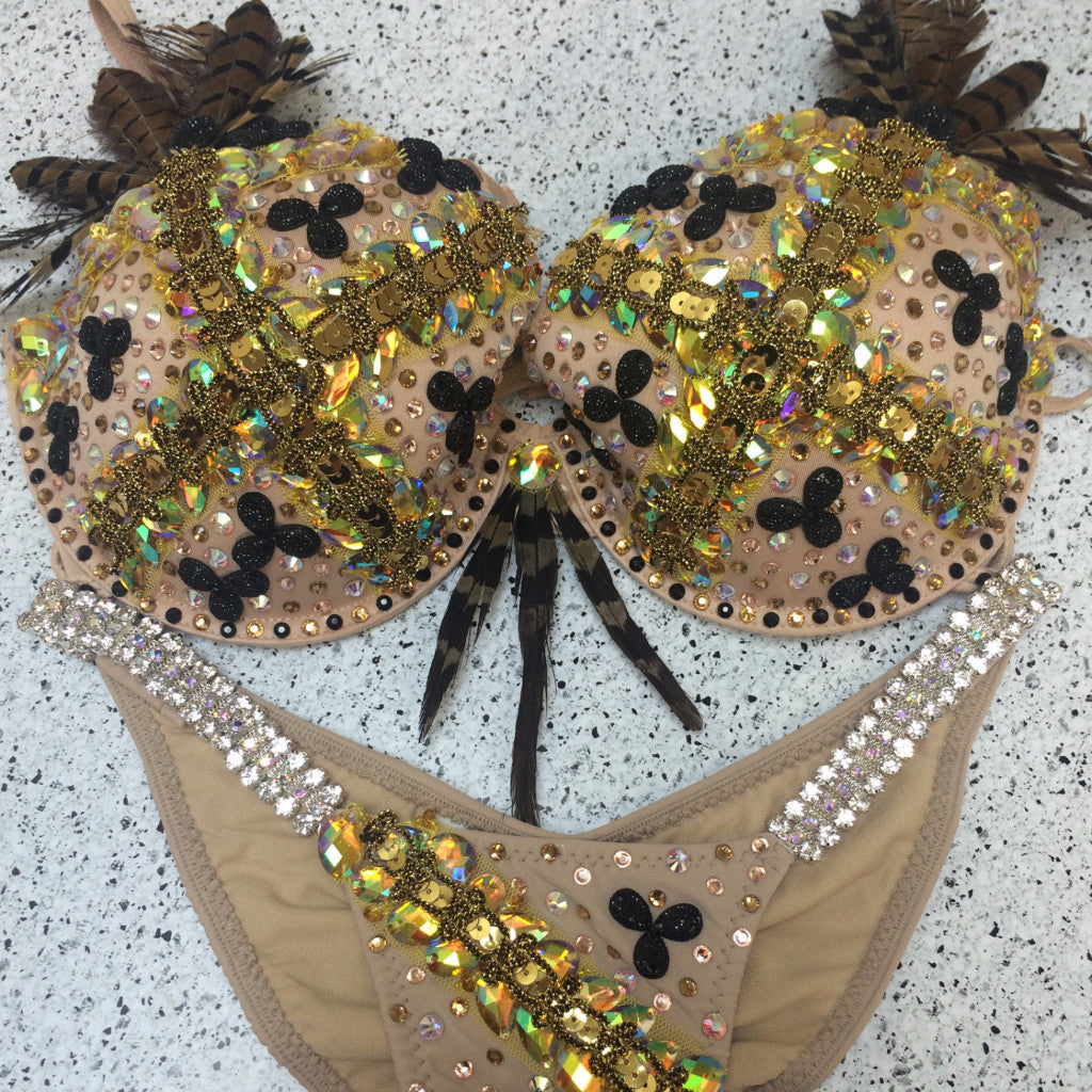 Custom Indian Themewear with wings $999 or bikini only $659