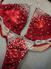 Custom Diamond Princess(Choose any color swatch/fabric) Competition Bikini