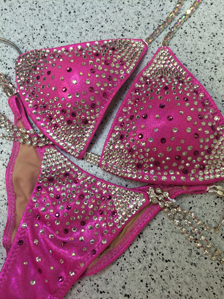 Quick View Competition Bikinis Pink Diamond Princess Starburst Elite