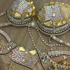 Custom Golden World (light up/rhinestone wings) Themewear w/wings $2448 OR bikini only $849
