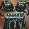 Custom Purple/Black/Blue Quick Ship Deluxe Themewear with wings $899 or bikini only $699