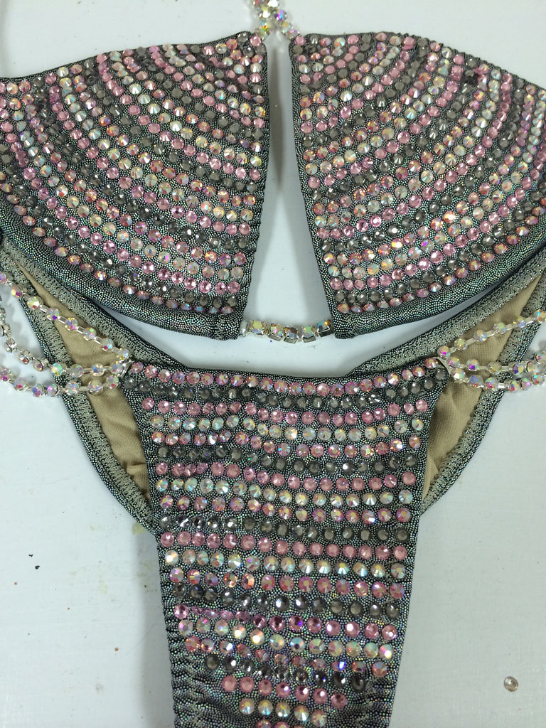 Quick View Competition Bikinis Silver Rainbow Deluxe