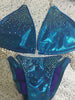 Custom Diamond Princess (color crystals main color used) Limited time $299 Competition Bikini