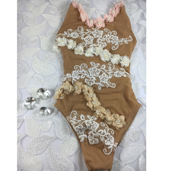 Custom One Piece Bikini Wedding Day at Paradise