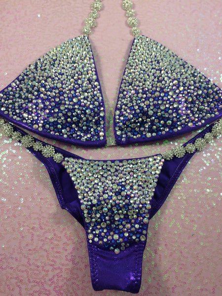 Quick View Competition Bikinis Purple Bubble Deluxe Diamond Princess 