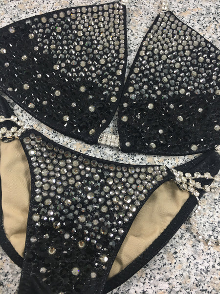 Quick View Competition Bikinis Black Bubbles Diamond Princess Gradient Deluxe