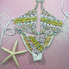 Custom Triangle Style Deluxe Greece Goddess Bling Themewear with wings $999 or bikini only $649