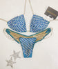 Matte Teal Rental #99 Small Top/Midcoverage Cheeky