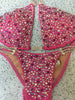 Custom Confetti Bliss (Choose any color swatch/fabric)Competition Bikini