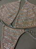 Custom Rainbow Deluxe (3 rows alternating colors)Competition Bikini