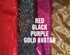Red/Black/Purple?Gold Avatars