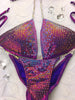 Custom Competition Bikinis Sideways Gradient Luxe (Choose any color swatch/fabric)