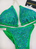 Custom Competition Bikinis Green 
