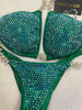 Custom Competition Bikinis Green Blue (Preciosa)