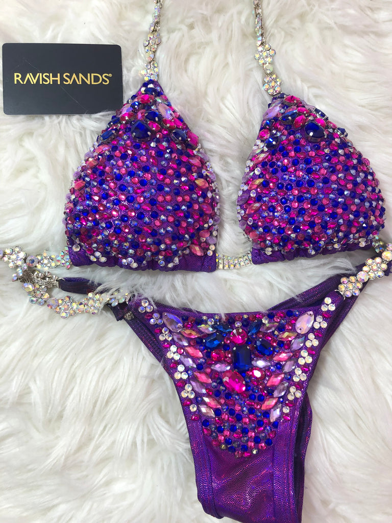 Rental Purple Small Top/Procut (Mini Micro) Cheeky Bottom with back connector