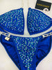 Custom Competition Bikinis Royal Blue/Teal/Aqua