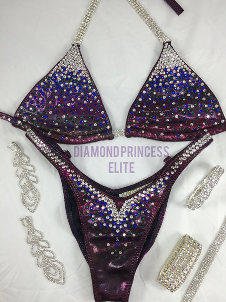 Diamond Princess Elite Figure Competition Suit - $419+