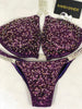 Custom Competition Bikinis Purple Ultimate Confetti