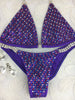 Quick View Competition Bikinis Purple Bling Luxe