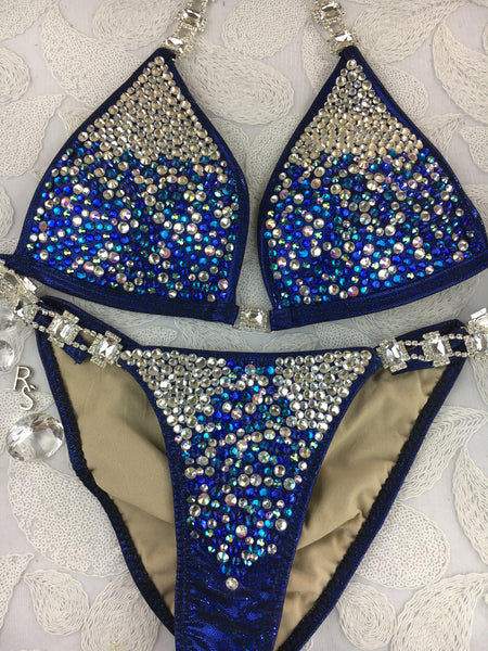 Quick View Competition Bikinis Blue Bubble Deluxe Diamond Princess 