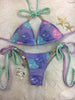 Custom Cotton Candy Bae, tie string w/Embellishment  Limited time $89.99***(SUIT SOLD PER PIECE OR SET, price varies)