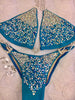 Quick View Competition Bikinis Blue/Teal Bubble Deluxe Diamond Princess 