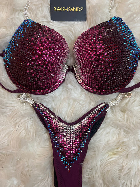 Ready to ship Merlot dd cup, pro cut cheeky wellness underwire bra