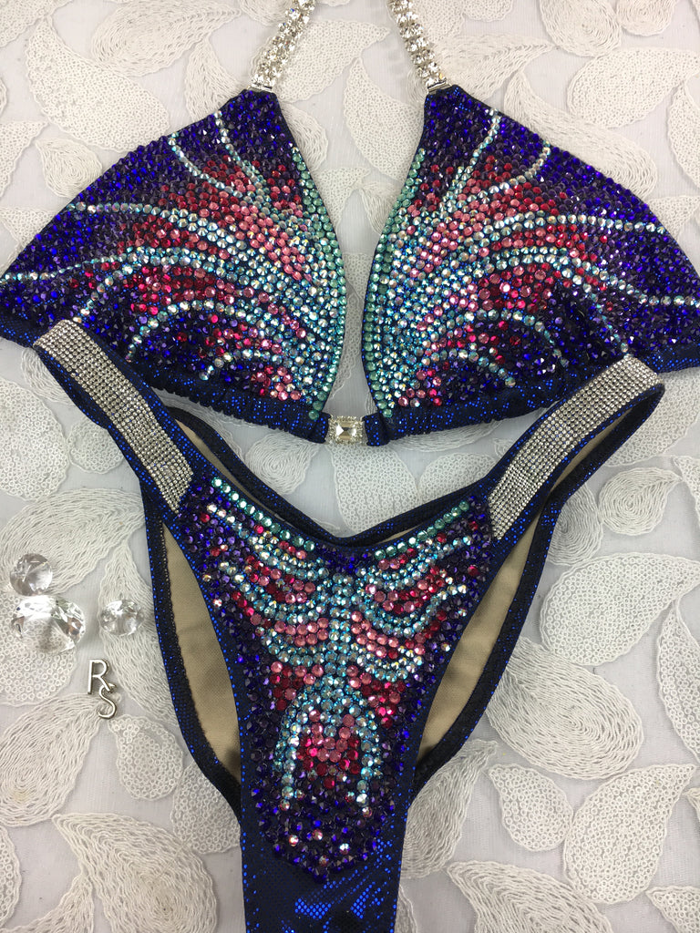 Custom Ombre Skys physique figure suit - $850