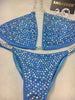 Custom Competition Bikinis Periwinkle Blue/Purple Swarovski