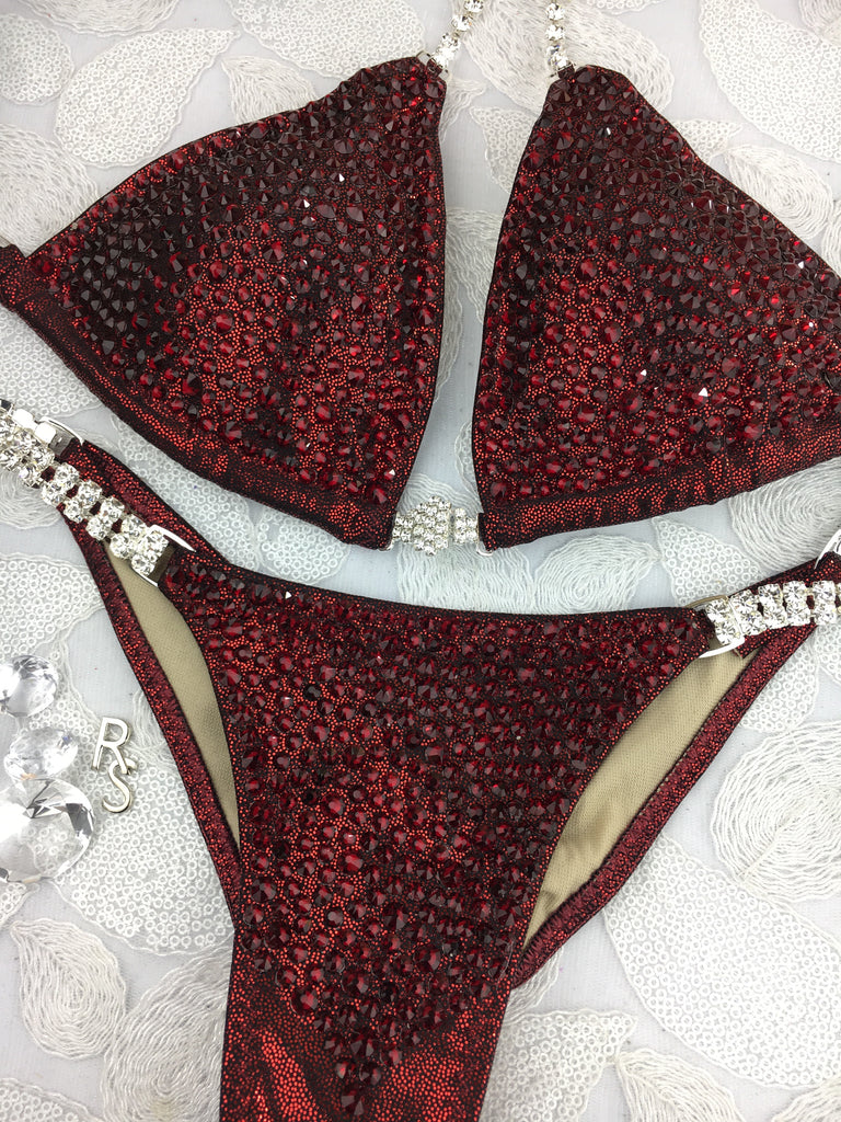 Quick View Competition Bikinis Cranberry Red Garnet