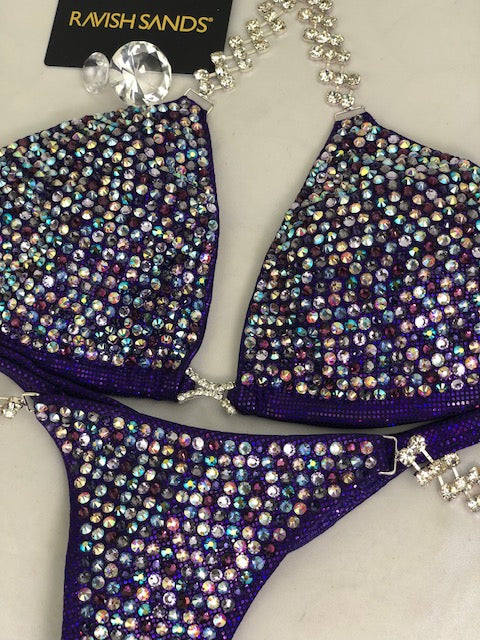 Custom Competition Bikinis Multitone (Purples/pinks) Preciosa Mix