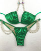 Green Silver Speckle (Connector#16,32) Midcoverage Cheeky