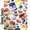 Swim and Competition (Sequin) Bikini Fabric Sample Swatches (8-10 per order) Matte PRINTS Part 3 of 4